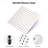 10" Shower Head : High Rainfall & Handheld, 11" Arm, 6 Spray Modes, Self-Cleaning, Stainless Steel, Leak-, Wall Mount, Square : Handheld With Patterns, Non-Leaking, Shower, Adjustable Water Flow-120920848