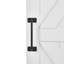 Farmhouse Style Wooden Barn Door with Sliding Kit-578117059