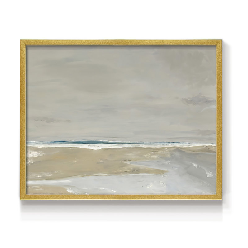 Oregon Coast -Framed Print - Restickable, 22" H x 28" W