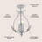 Aparicio Semi Flush Mount