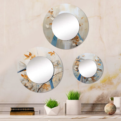 Zariea Round Wall Mirror