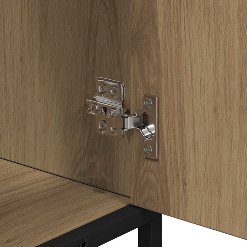 60 cm Single Bathroom Vanity Base Only, Artisan Oak
