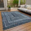Tapis bleu ACN1725 intérieur / extérieur lavable à la machine-2133234521