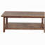 Ensemble de tables basses et 1 table de bout Castleton Brown 2 pièces-849201475