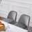 Burvin 2 Set Upholstered Dining Chair, Mid Century Side Chairs Velvet Fabric-901126553-901126558