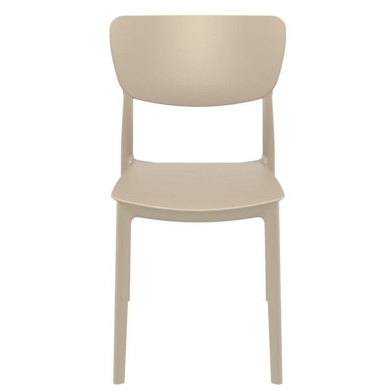 Chaise d'appoint de salle à manger Farrah, Taupe