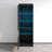 Camberlynn 23.6" Bookcase with 16-Color LED Lighting, High Gloss Finish-1043990362