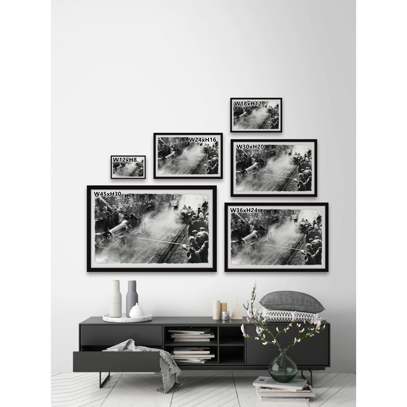 «Moment of Triumph», reproduction encadrée, H 16 po x l 24 po