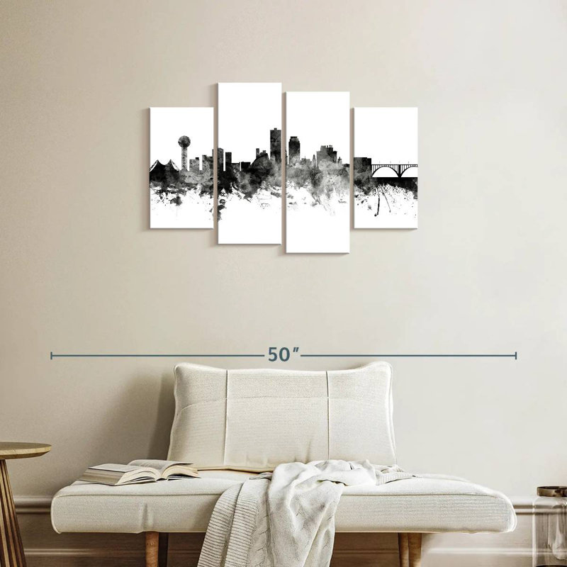 Keesha Knoxville, Tennessee Skyline II, H 22 po x l 36 po