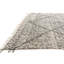 Tapis noir et blanc Noack