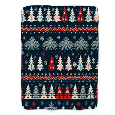 Cozy Winter Art - 1 pièce Sherpa Premium