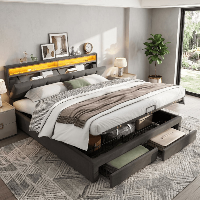 Upholstered Super King (6') Bed Frame