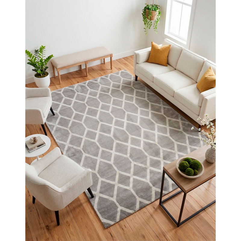 Sevda Geometric Indoor Rug, Rectangle 6'7" x 9'10"