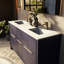 Ensemble de meuble-lavabo double l 60 po x P 20 po Lafarre-1016465248-1016465254