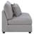 Blydenburgh Upholstered Armless Chair Grey