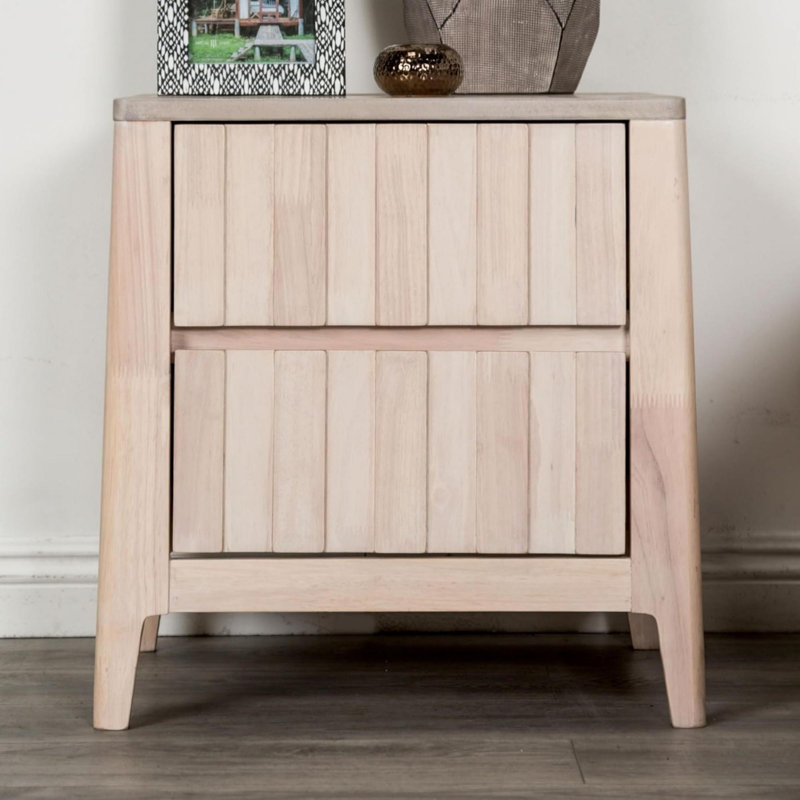 Table de chevet de style moderne Mid-Century