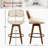 Shontina Faux Leather Swivel Bar Stool-481374837-502297922