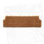 Canapé Cloud en chenille 3 places avec bouton capitonné confortable-1869920334