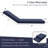 1-Piece Outdoor Chaise Lounge Chair Cushion, 80"X26"X4"-1984030785