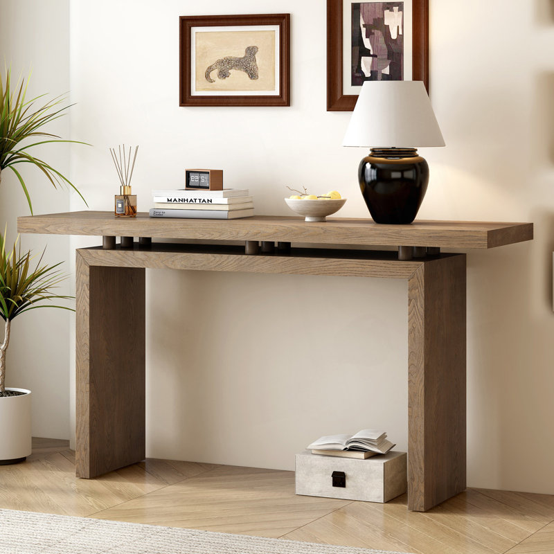 Console moderne de style simple, Naturel