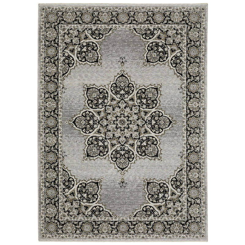 Epichio Oriental Indoor Rug, Rectangle 6'7" x 9'6"
