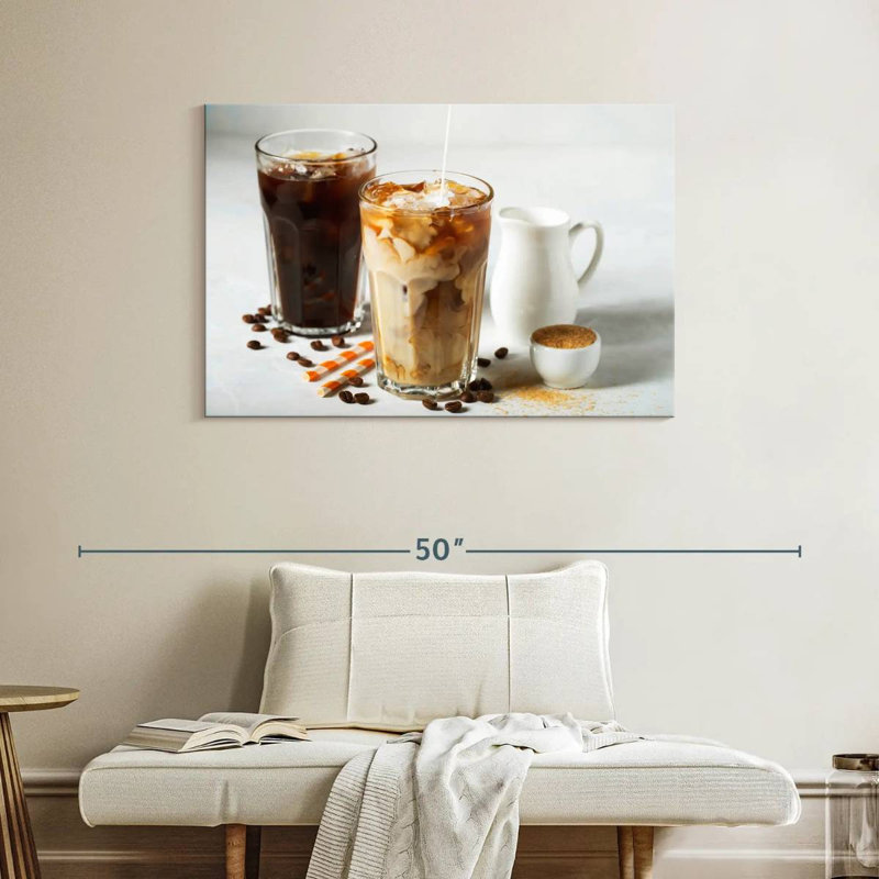 Yarlin Refreshing Cold Coffee, 26" H x 39" W