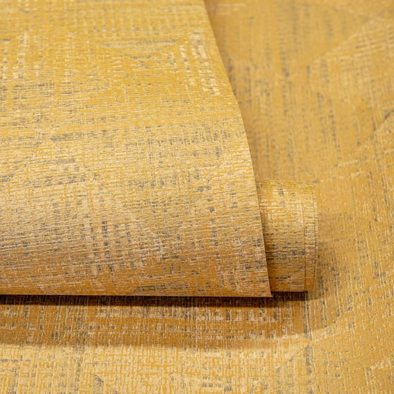 Chelchowska Pepper Collection Sheen Finish Geometric Diamond Raffia 10.05m x 53cm Wallpaper Roll, Gold