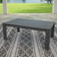 Table basse d'extérieur en métal 43 po Dulcie