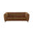 Brown Microfiber Sectional Sofa