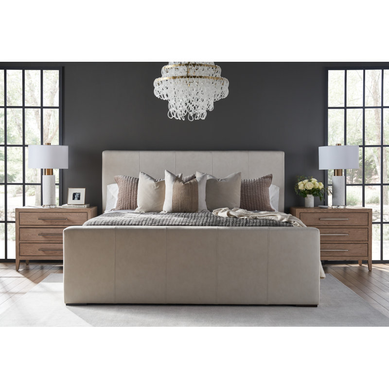 Modern Leather Bed