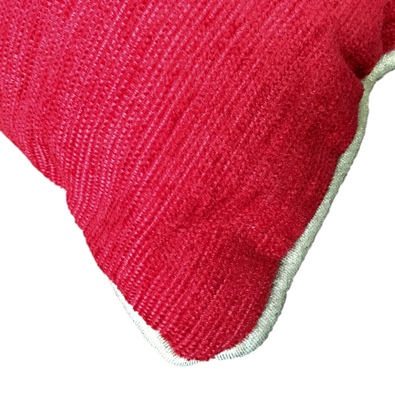 Rectangular Cushion, Red/Love