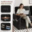 2 Seater Chenille Sofa Bed-1100017573