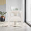 Chaise d'appoint Boucle - Design contemporain entièrement rembourré avec des courbes douces-1744361110