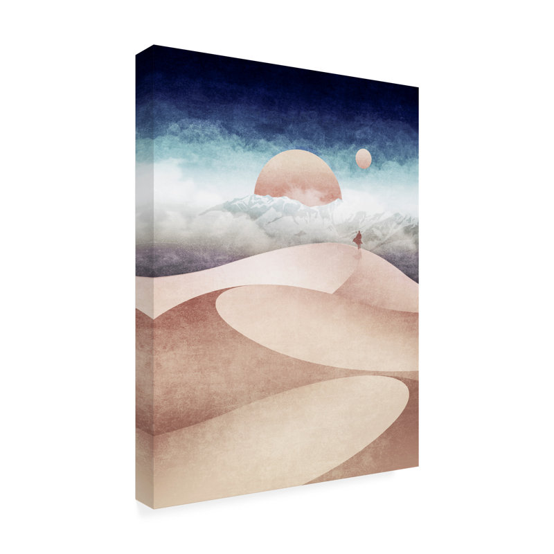 Art sur toile Emel Tunaboylu Dune Emt, H 14 po x l 19 po