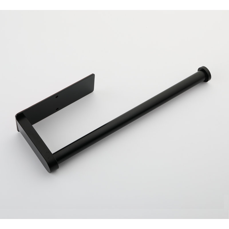 2 Pack Wall Mount Paper Towel Holder, Matte Black