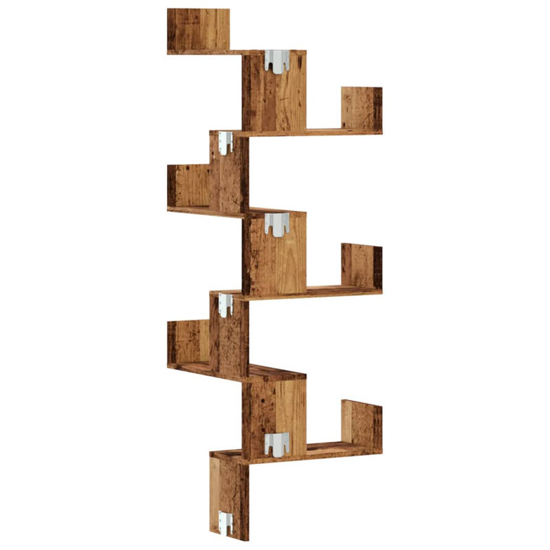 Rombout Floating Shelf, Old Wood