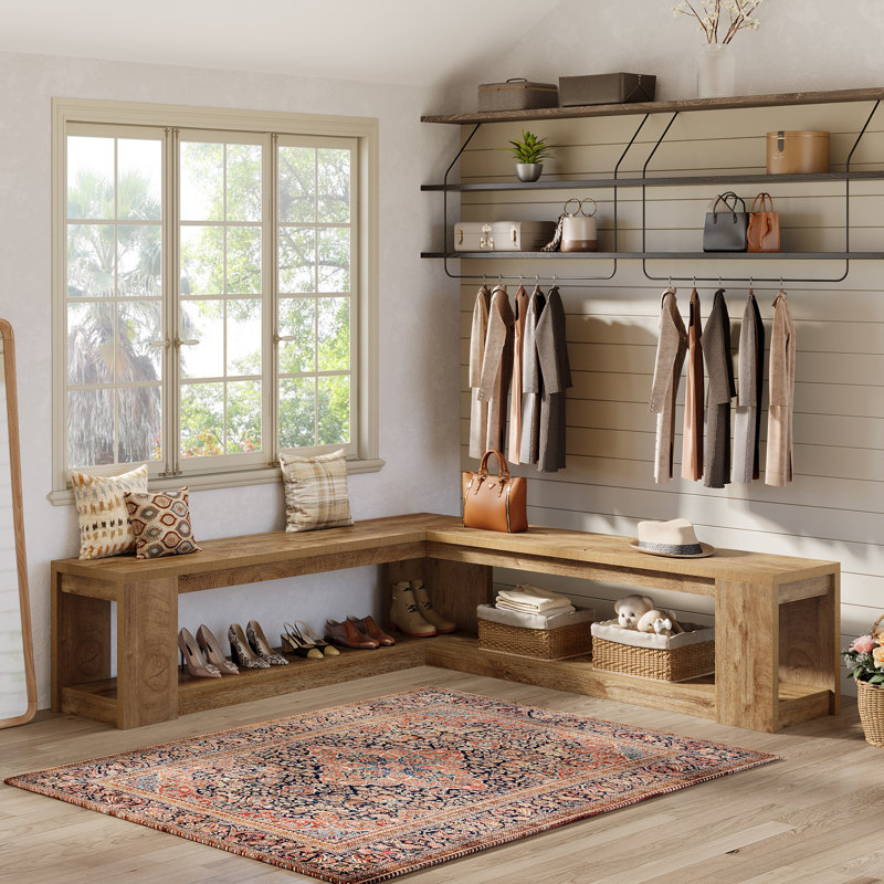 Engineered Wood Storage Bench