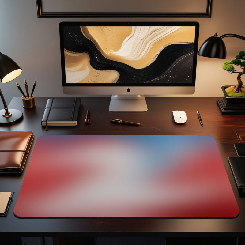 Polyester Desk Pad, 23.6x13.8