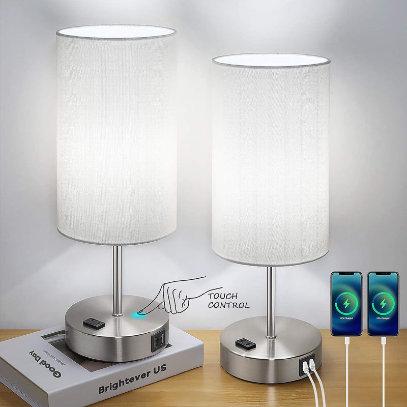 Lampe de table en métal Illman