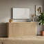 Armoire-buffet de 63 po de large avec rangement, meuble télé pour salon, chambre à coucher, couloir, chêne-842046608
