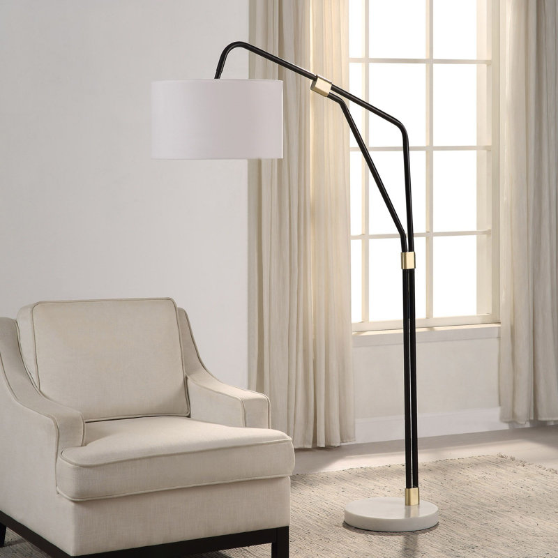 Lampe sur pied haute 71 po Nell