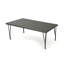 Table à manger Beaulah élégante de taille généreuse pour recevoir l'été avec une fabrication polyvalente de grande qualité