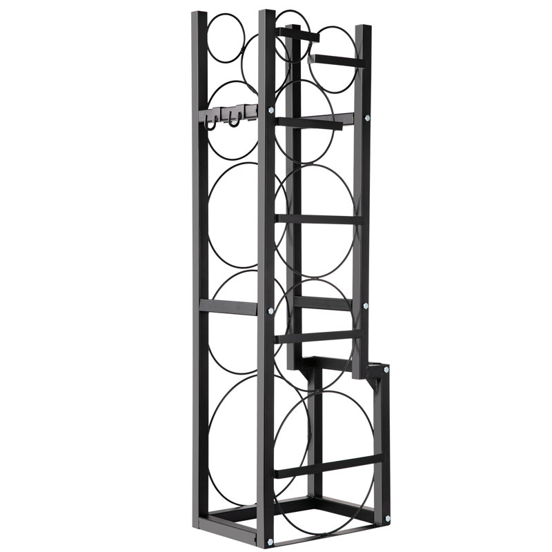 Steel Storage Rack, 48" H x 15" W x 12" D