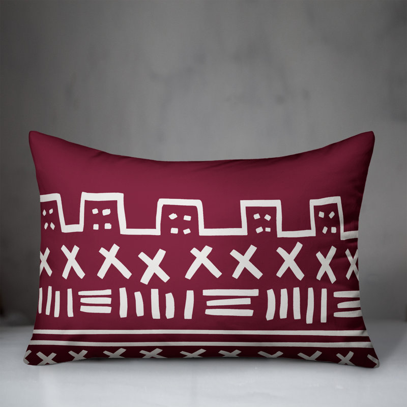  Coussin lombaire à motif de boue