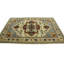 Tapis unique en laine noué à la main Heriz Serapi 5 pi 6 po x 7 pi 11 po Kashton