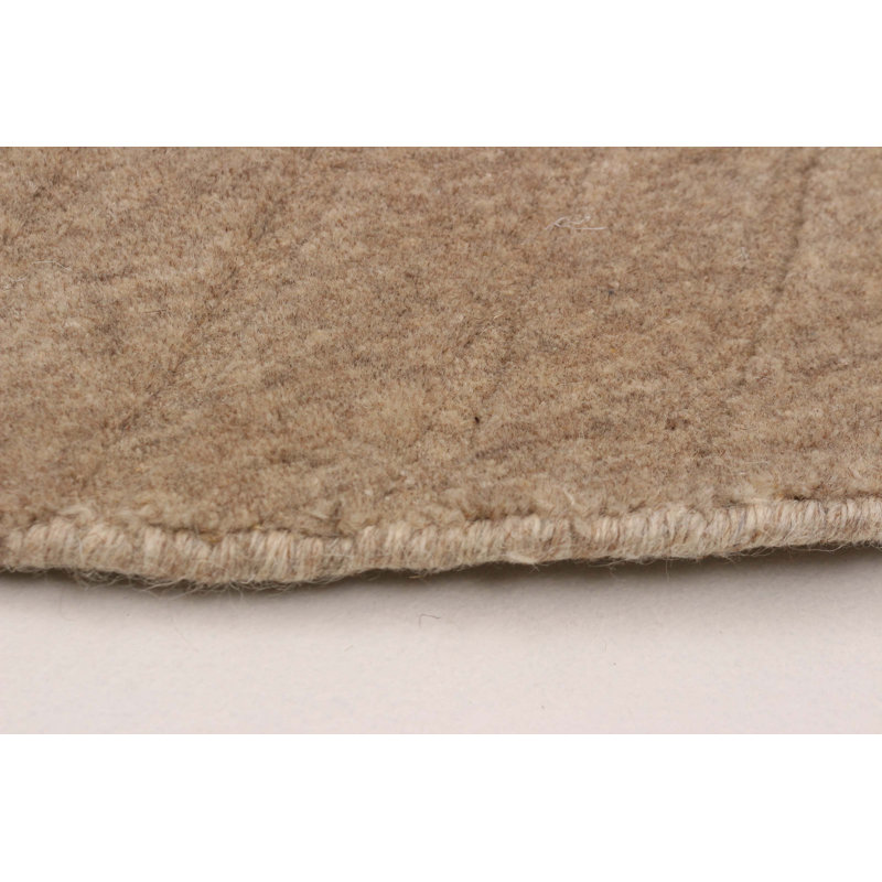 Kashkuli Gabbeh Tan Rug 5'4" x 5'4"