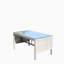 Table basse avec patio extérieur en verre trempé transparent