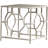 Oxendine Mirrored Glass Top End Table