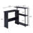 Rectangular Writing Desk With Side Shelf (Not Including Office Chairs)-2048159608
