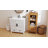 Farmhouse  30" Bathroom Vanity With Sink, Bathroom Cabinet With Drawer-1697406495